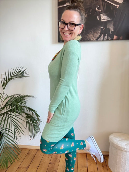 Kleid Herrlich verträumt Mint Grün - FROLLEIN KÄTHE Shop