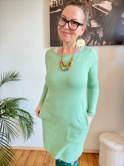 Kleid Herrlich verträumt Mint Grün - FROLLEIN KÄTHE Shop
