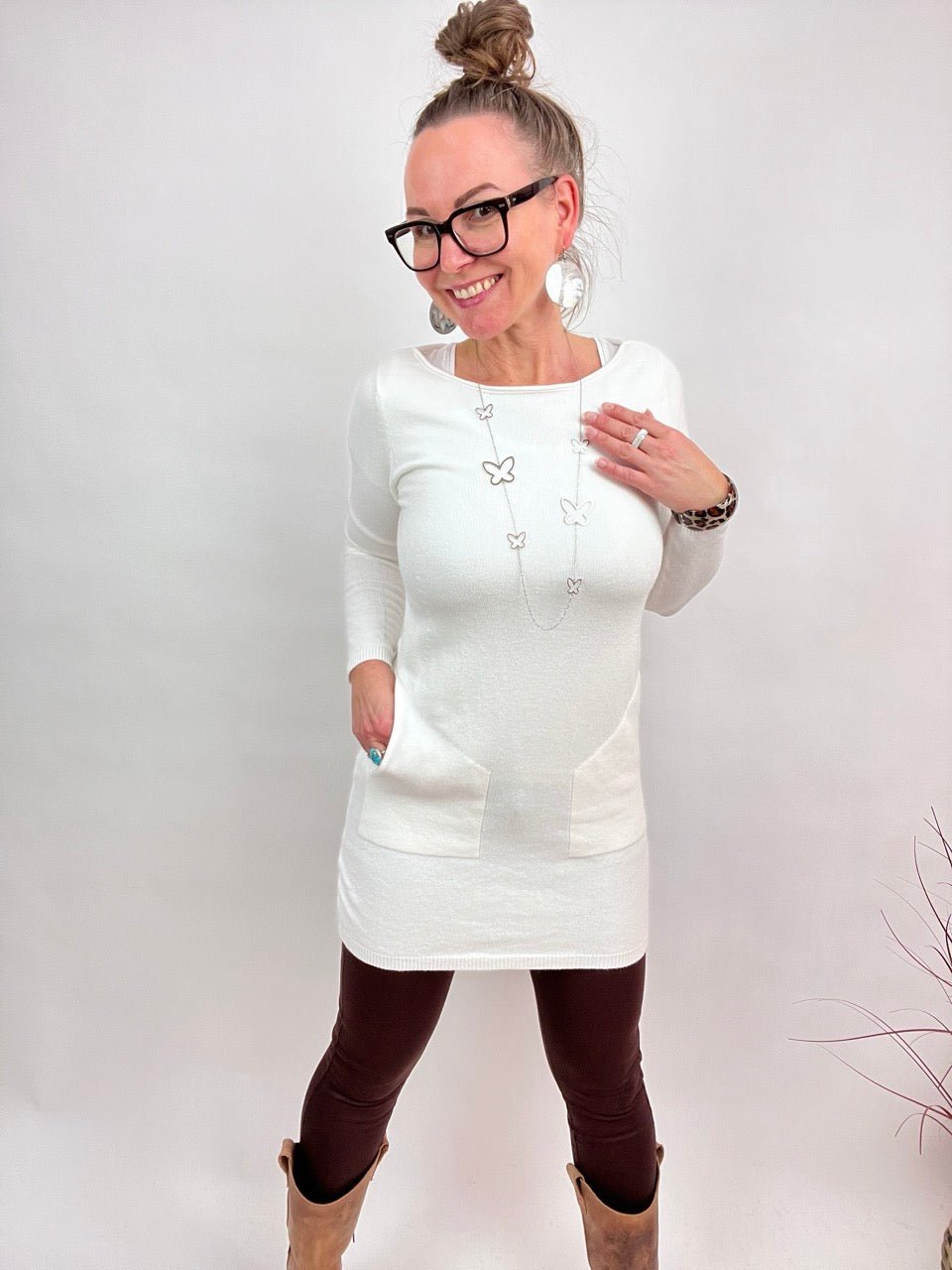 Kleid Herrlich verträumt Wollweiß - FROLLEIN KÄTHE Shop