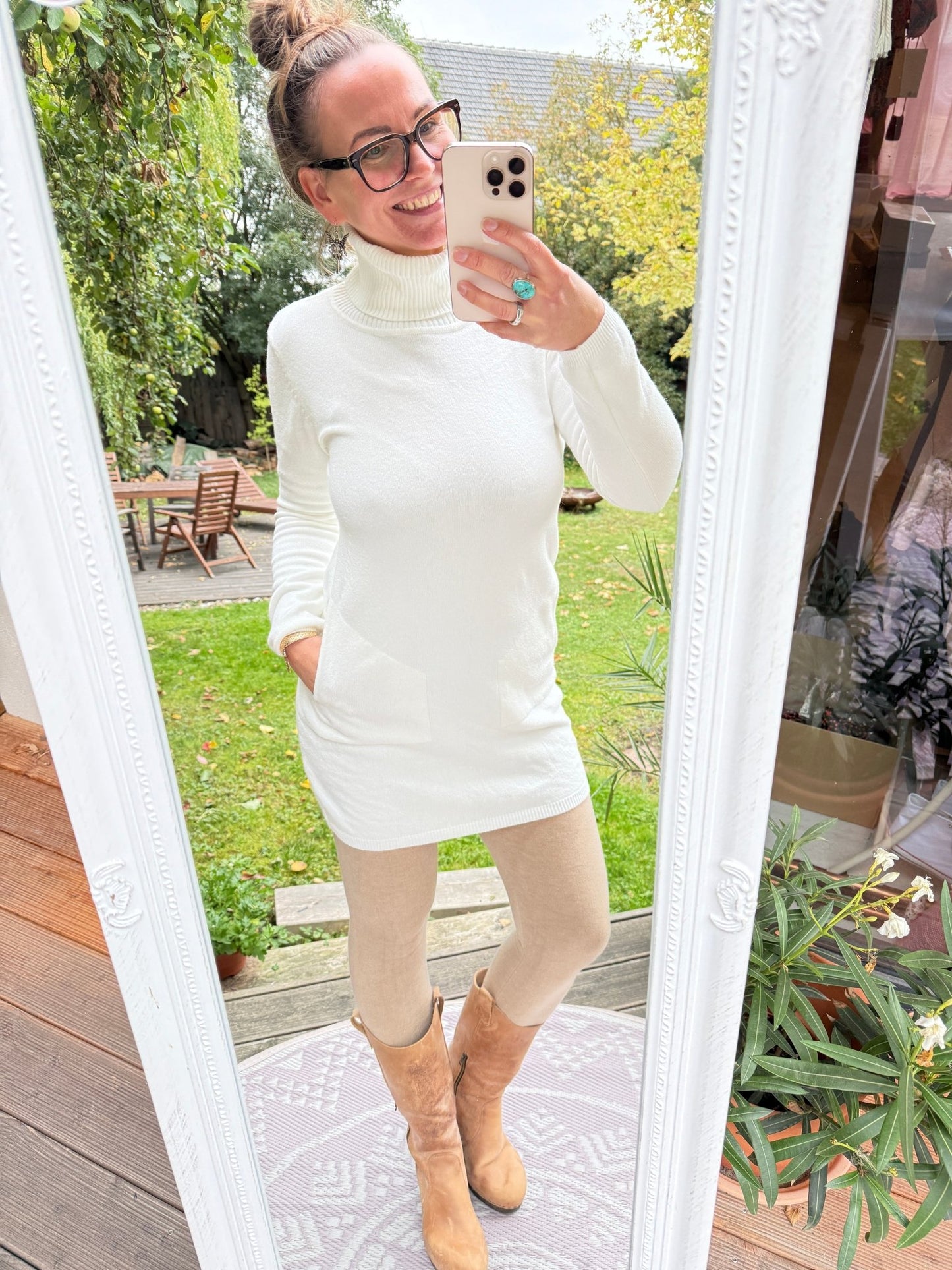 Kleid Herrlich weich Wollweiss - FROLLEIN KÄTHE Shop