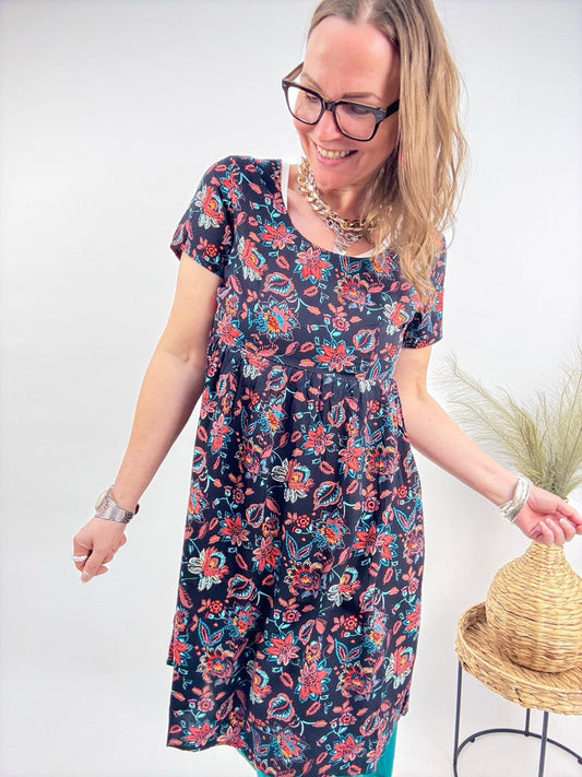 Kleid Jasmin Schwarz - FROLLEIN KÄTHE Shop