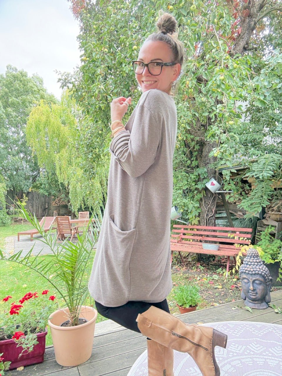 Kleid Lora Coffee - FROLLEIN KÄTHE Shop