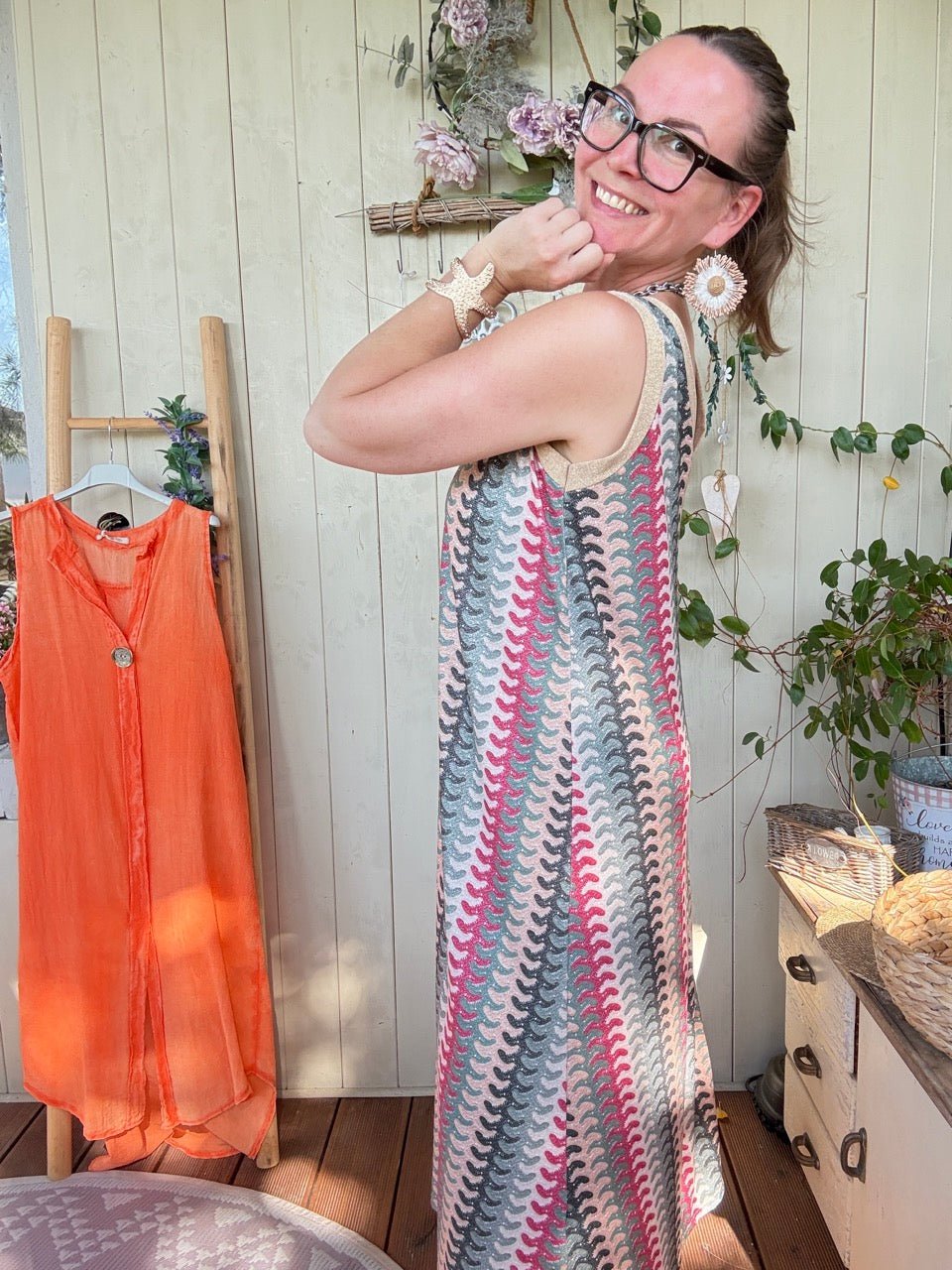 Kleid Luisa Bunt - FROLLEIN KÄTHE Shop