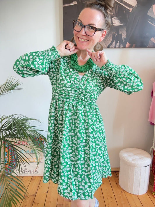 Kleid Paris Paris Grün - FROLLEIN KÄTHE Shop