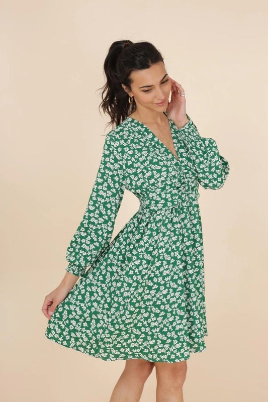 Kleid Paris Paris Grün - FROLLEIN KÄTHE Shop