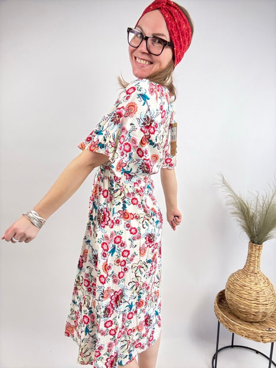 Kleid Rosentanz Weiß - FROLLEIN KÄTHE Shop