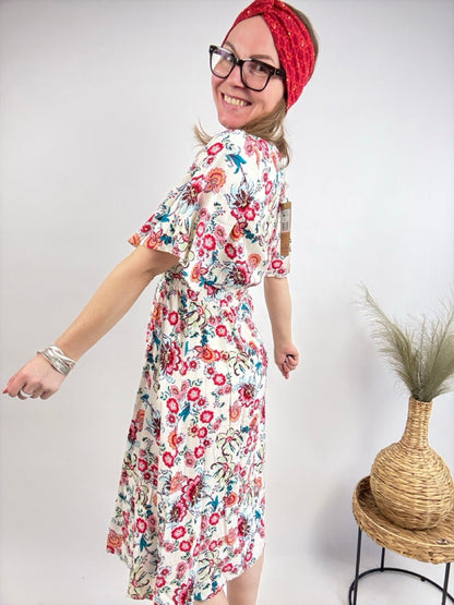 Kleid Rosentanz Weiß - FROLLEIN KÄTHE Shop