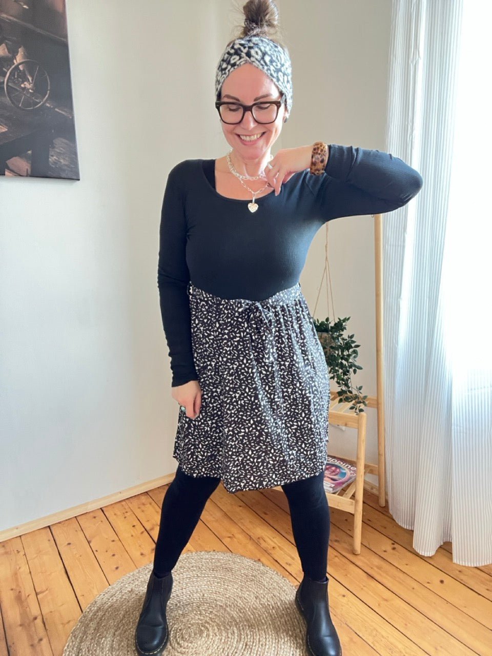 Kleid Rubina Schwarz - FROLLEIN KÄTHE Shop