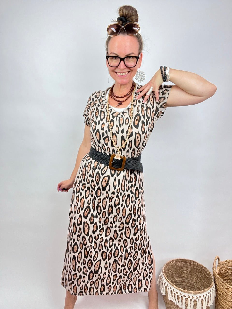 Kleid Safari Beige - FROLLEIN KÄTHE Shop