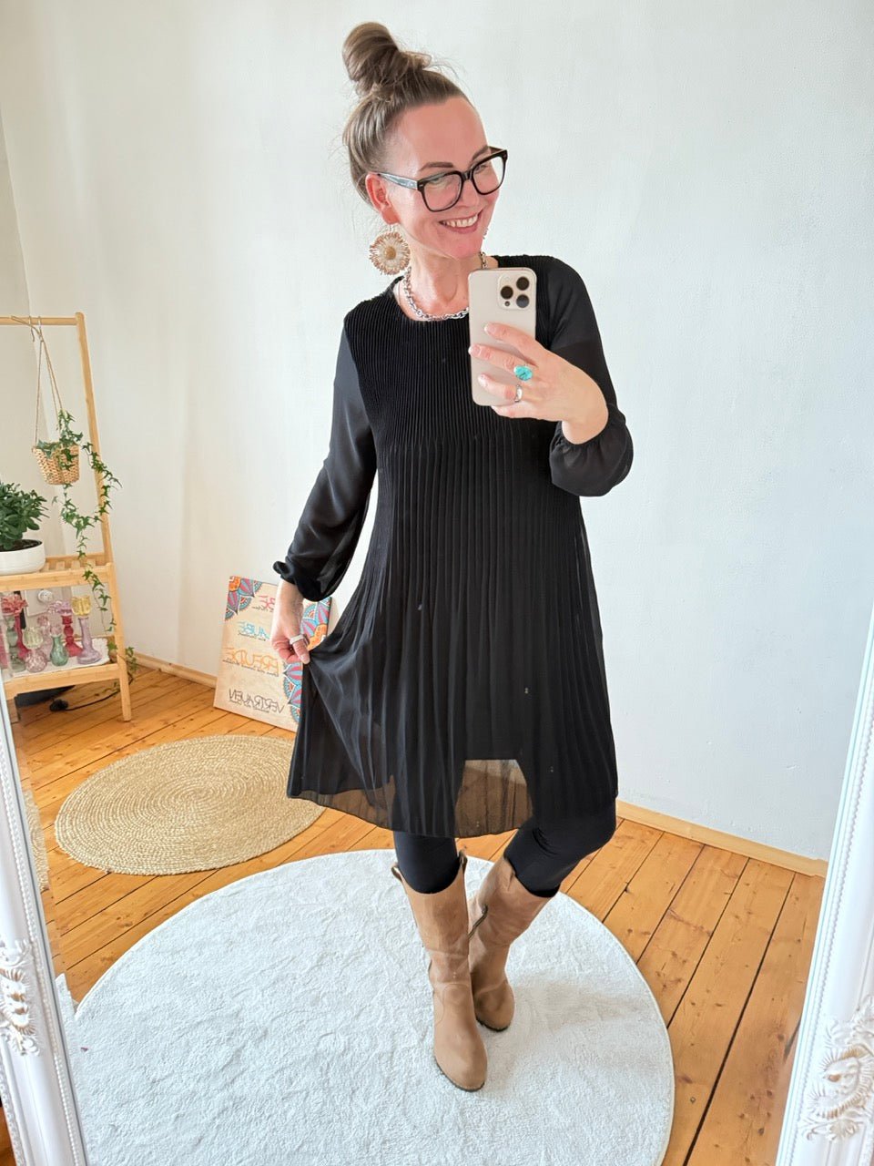 Kleid Swing Swing Schwarz / One Size - FROLLEIN KÄTHE Shop