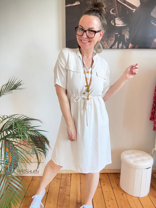 Kleid Tilda Cream - FROLLEIN KÄTHE Shop