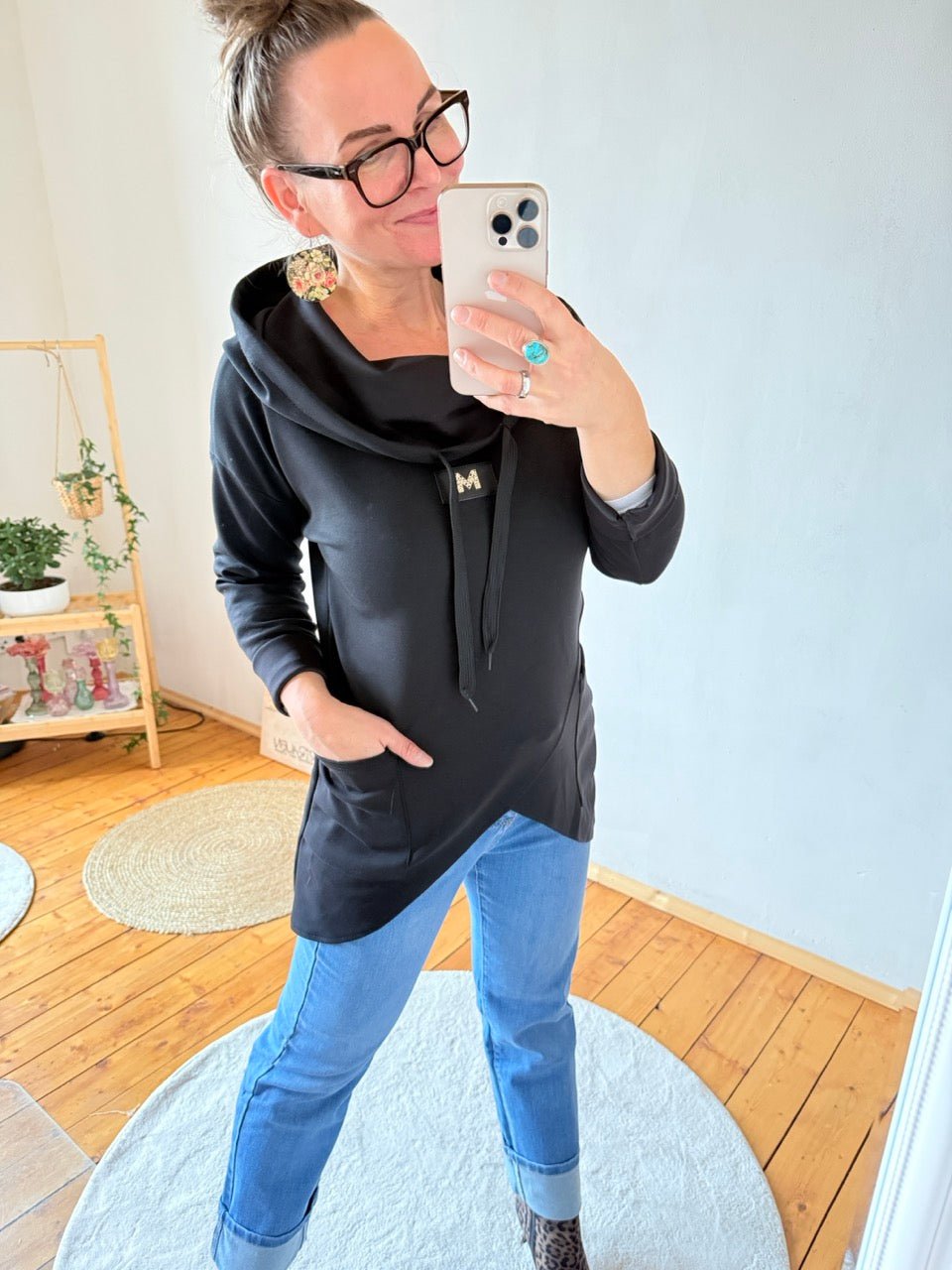 Kleid Tilda Schwarz - FROLLEIN KÄTHE Shop