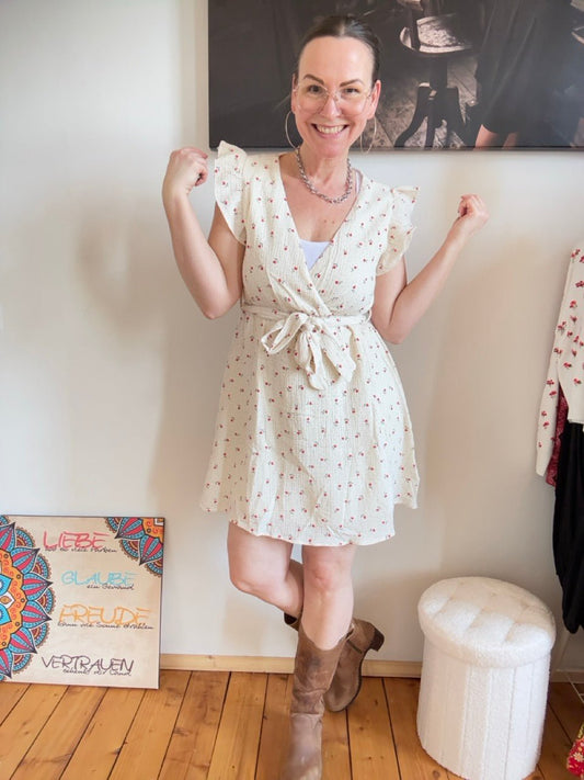 Kleid Tulpentraum Cream - FROLLEIN KÄTHE Shop