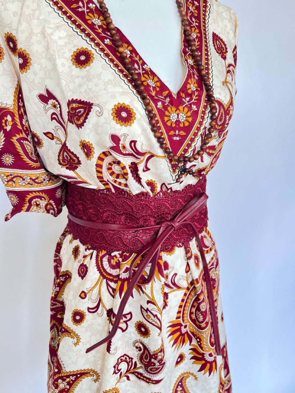 Kleid Tunika Loria Rot - FROLLEIN KÄTHE Shop