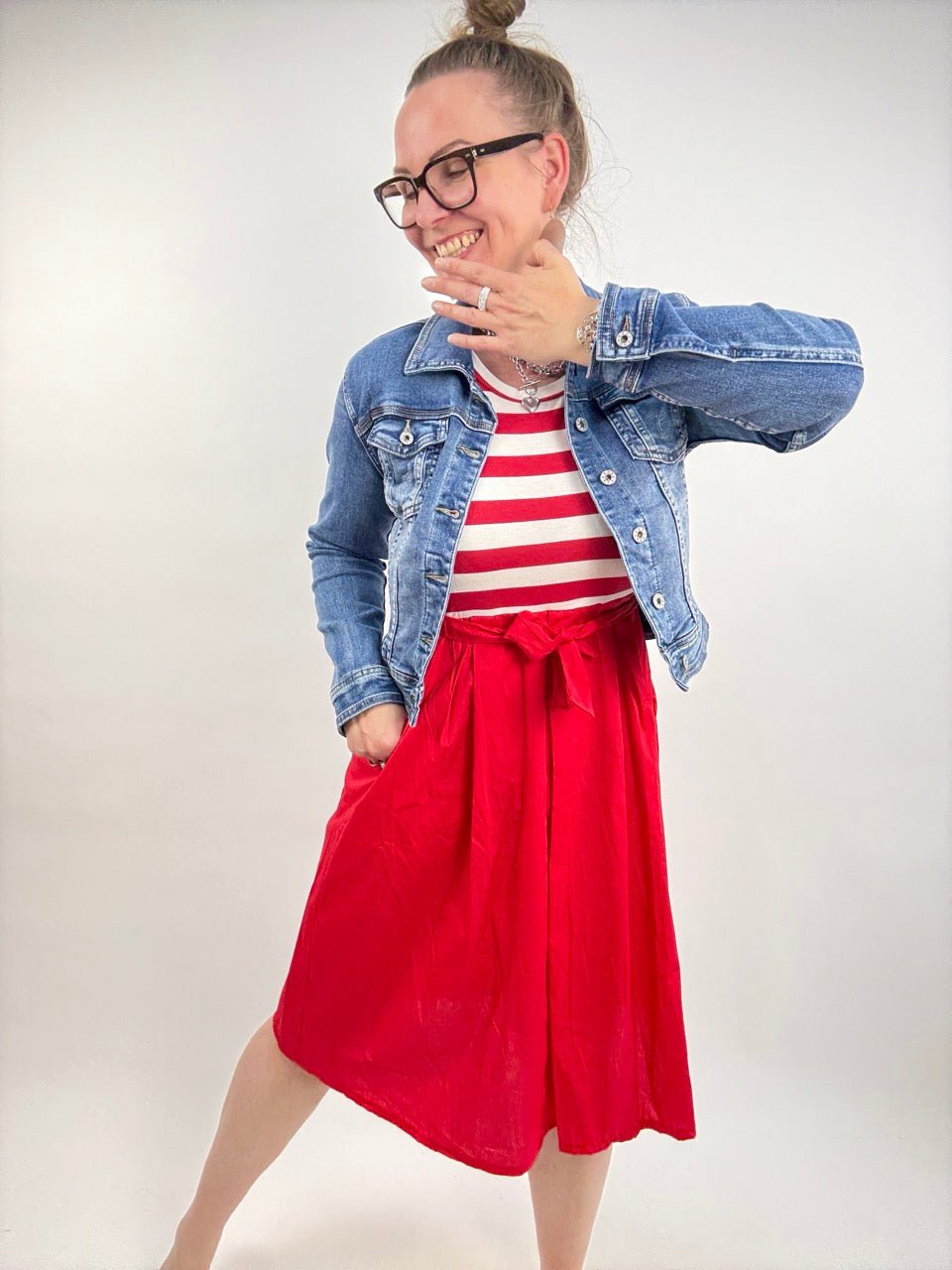 Kleid Victoria Rot BESTSELLER! WIEDER DA! - FROLLEIN KÄTHE Shop