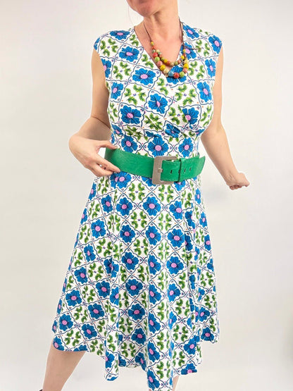 Kleid Wildblüte Weiß - FROLLEIN KÄTHE Shop