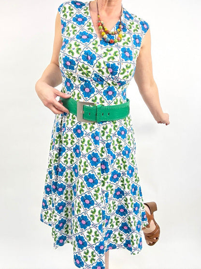 Kleid Wildblüte Weiß - FROLLEIN KÄTHE Shop