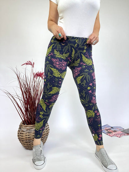 Leggings Elfenhain Blau - FROLLEIN KÄTHE Shop