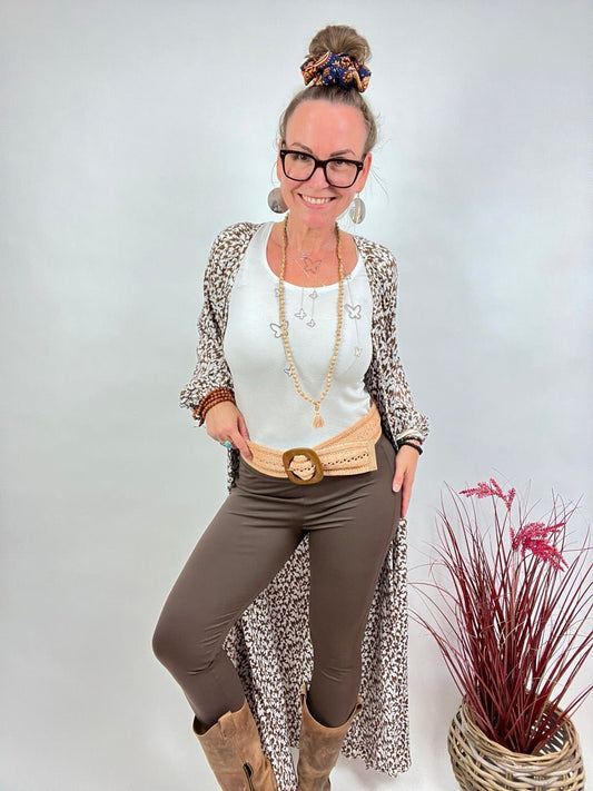 Leggings Taillenhose Alltagsheld Schoko - FROLLEIN KÄTHE Shop