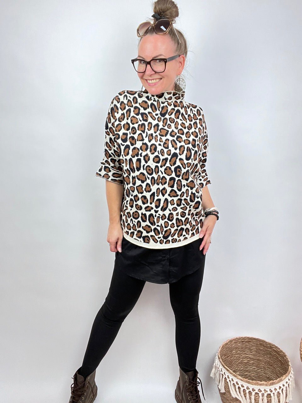 Leggings Taillenhose Alltagsheld Schwarz - FROLLEIN KÄTHE Shop