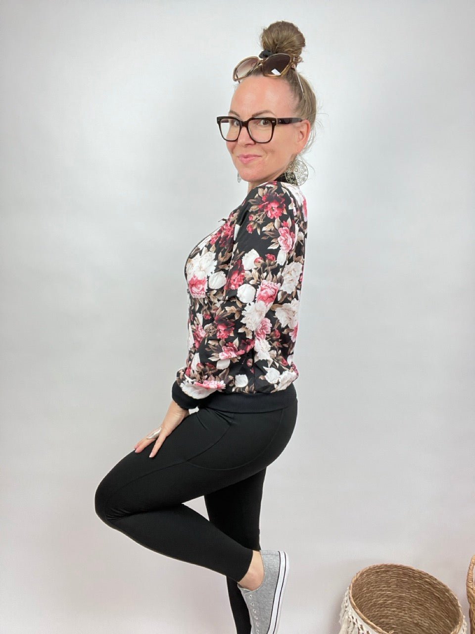 Leggings Taillenhose Alltagsheld Schwarz - FROLLEIN KÄTHE Shop