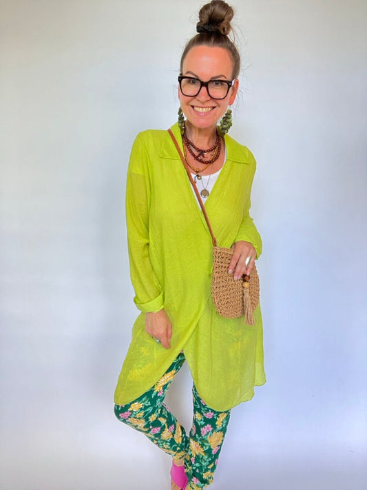 Long Bluse Vicki Citrus - FROLLEIN KÄTHE Shop