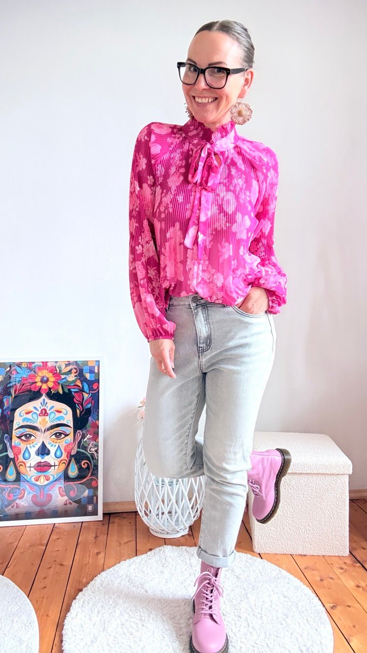 Mom Jeans Josi Denim Grau - FROLLEIN KÄTHE Shop