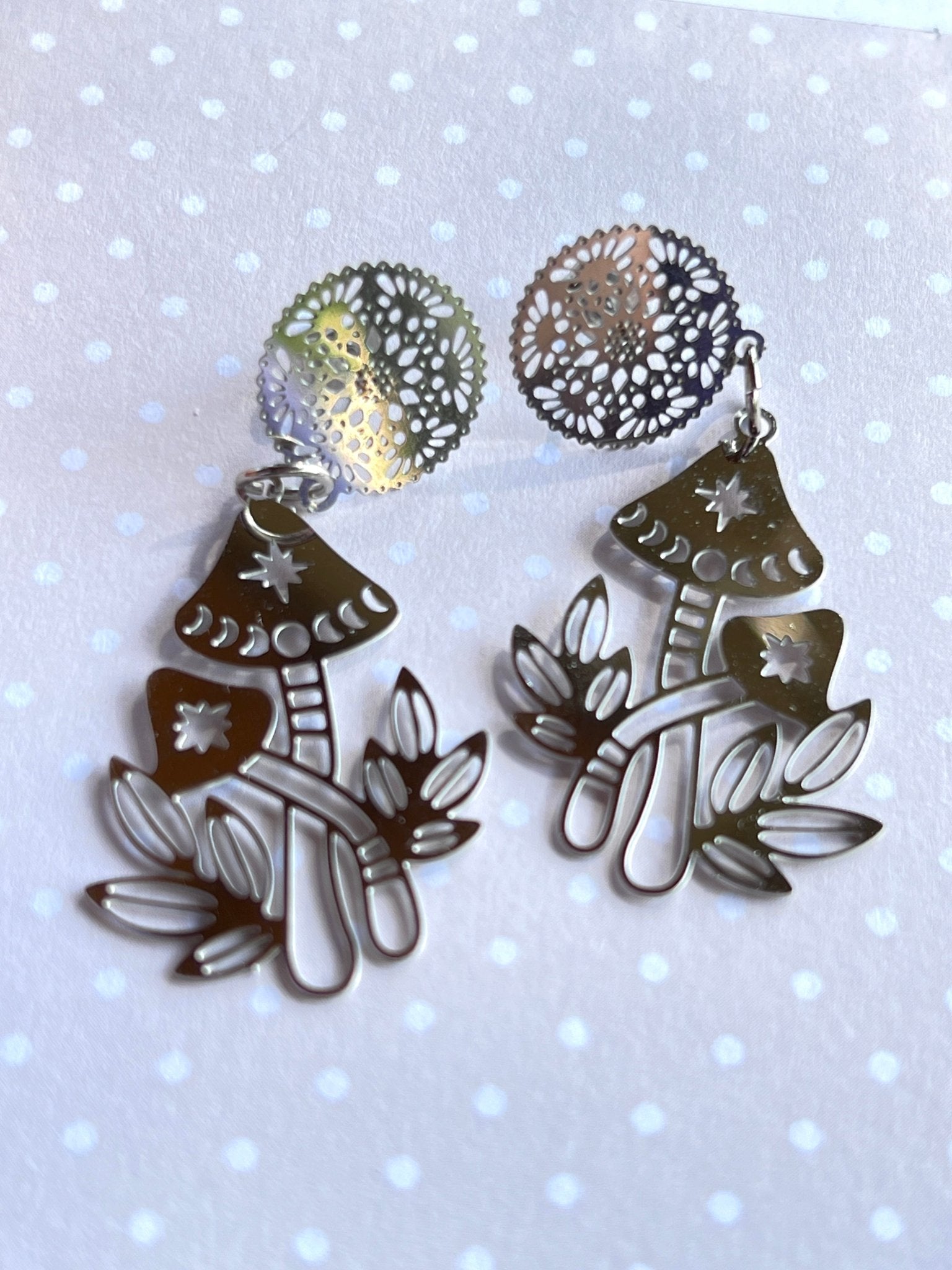 Ohrhänger Kiki Ohrschmuck Glückspilz! Handmade - FROLLEIN KÄTHE Shop