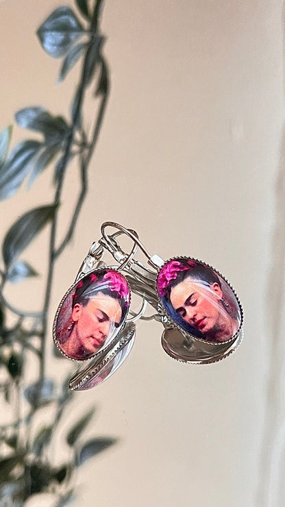 Ohrhänger Kiki Oval Frida - FROLLEIN KÄTHE Shop
