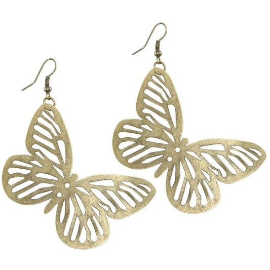 Ohrhänger Schmetterling Bronze - FROLLEIN KÄTHE Shop