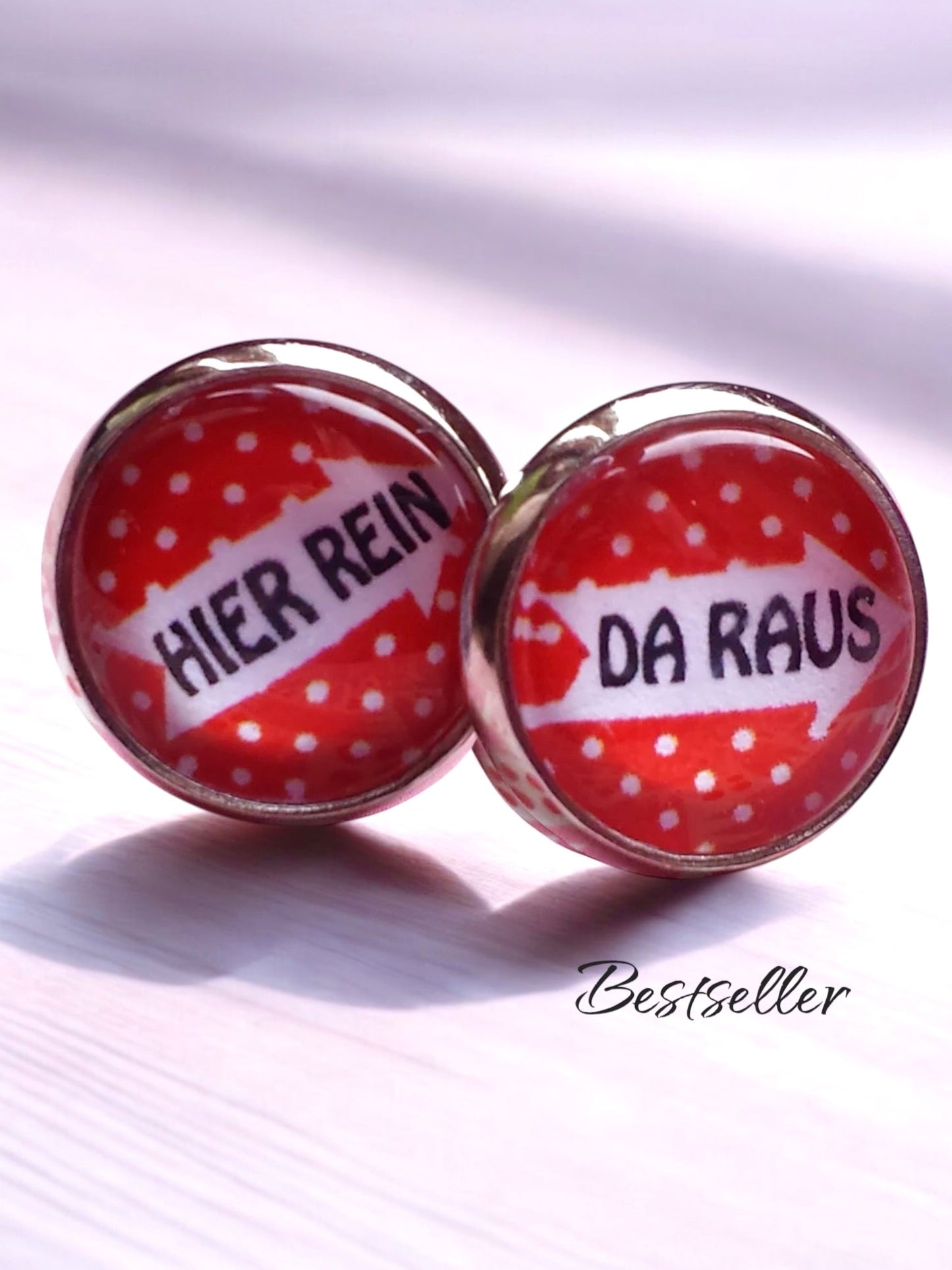 Ohrstecker Kiki Hier rein, da raus BESTSELLER! - FROLLEIN KÄTHE Shop