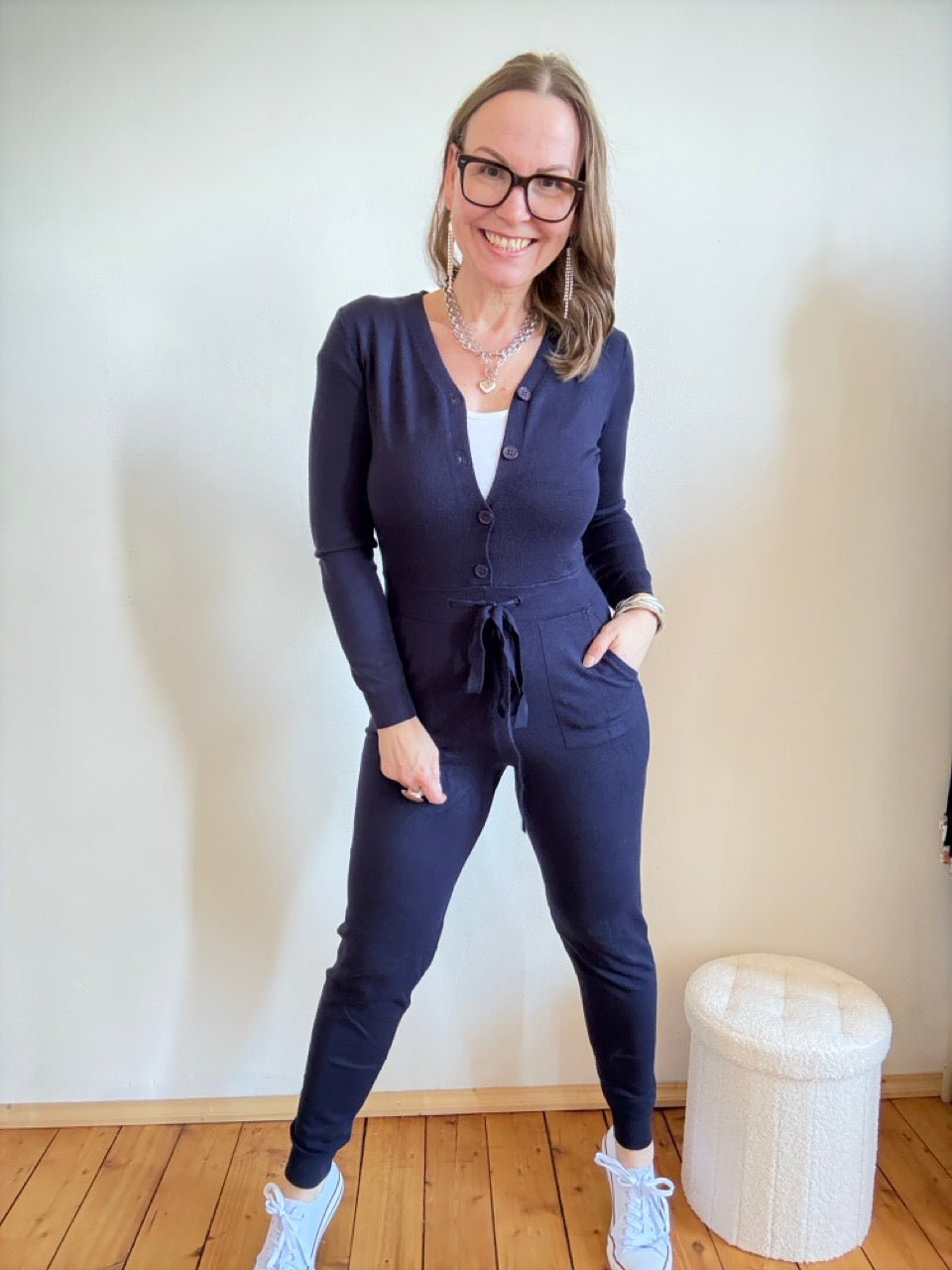Overall Mary Blau - FROLLEIN KÄTHE Shop