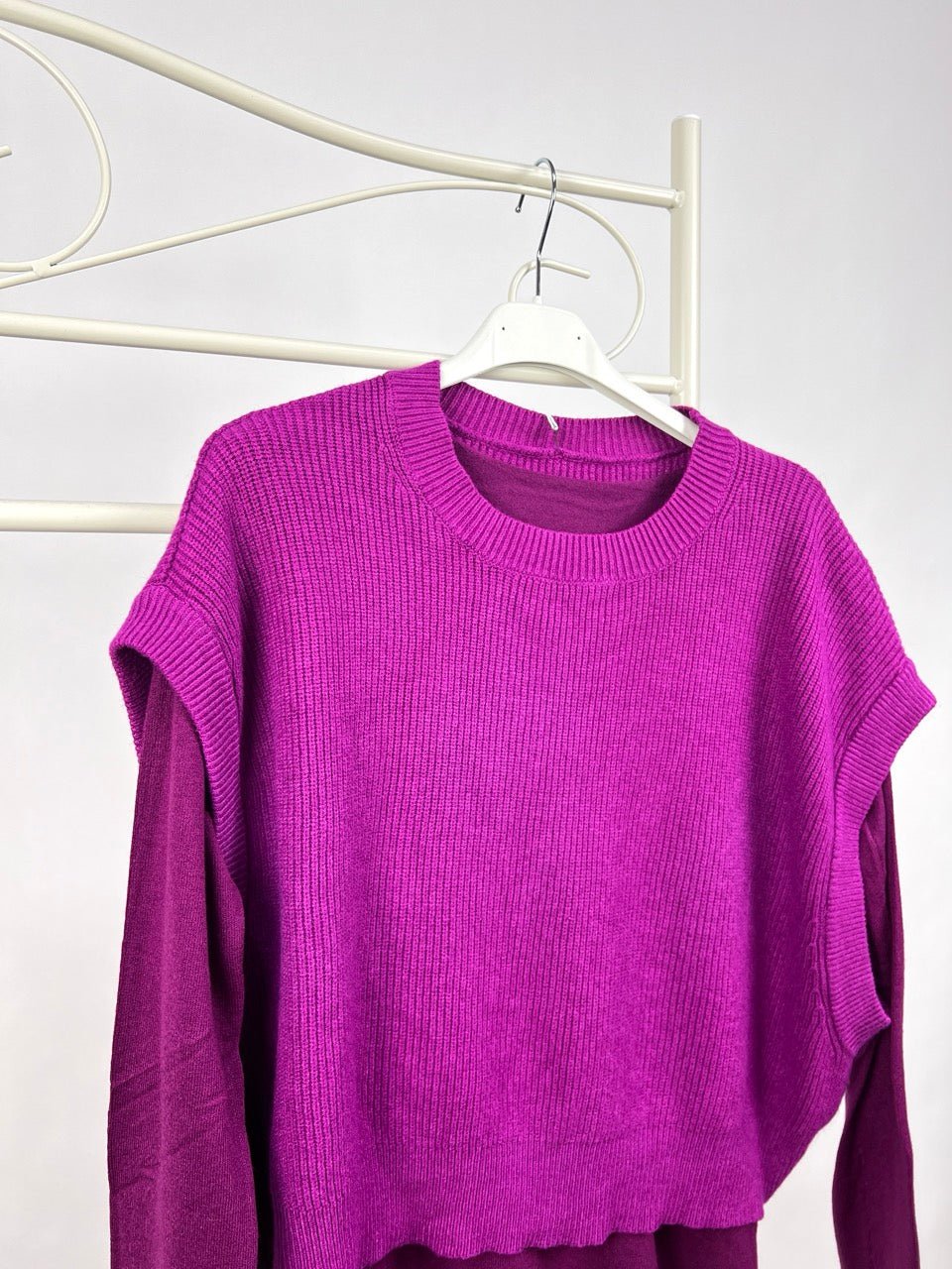 Pulli Alltagsglück Magenta - FROLLEIN KÄTHE Shop