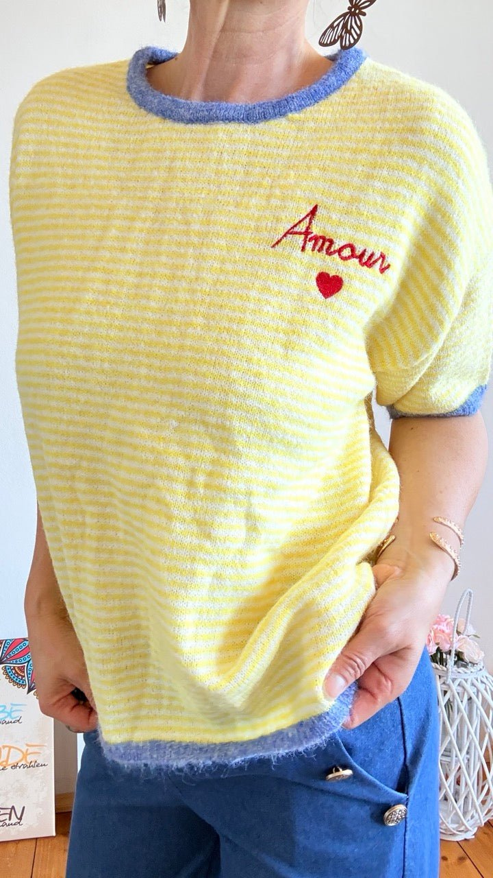 Pulli Amoure Citrus - FROLLEIN KÄTHE Shop