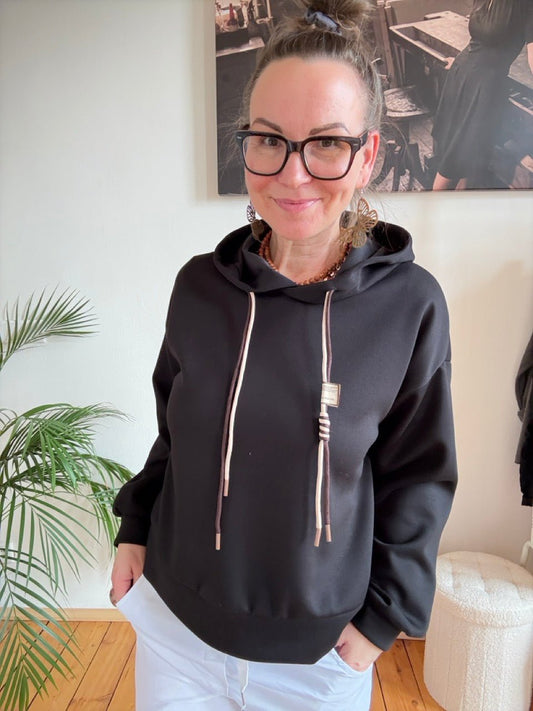 Pulli Basic Held Schwarz - FROLLEIN KÄTHE Shop