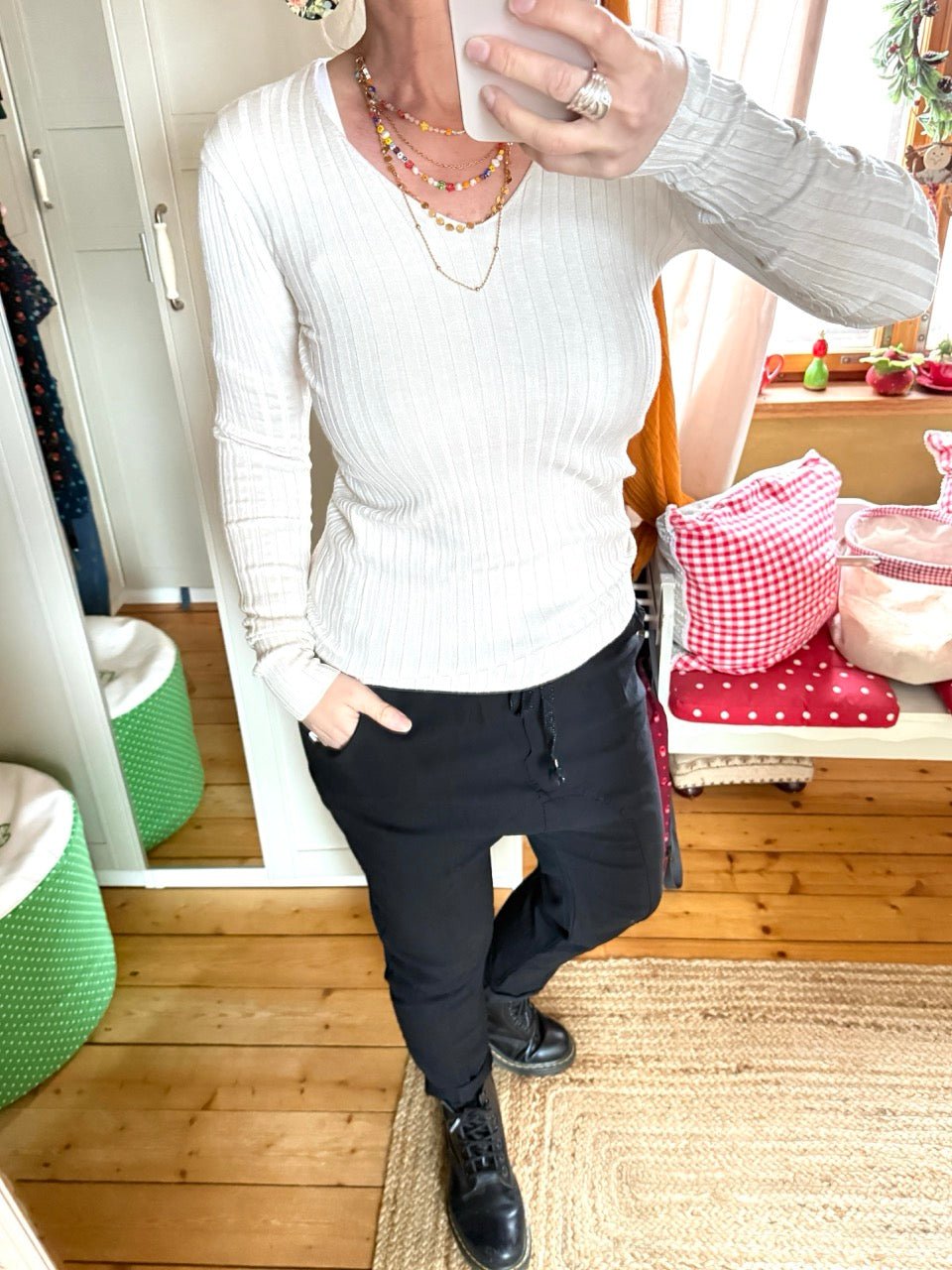 Pulli Cleo Cream - FROLLEIN KÄTHE Shop