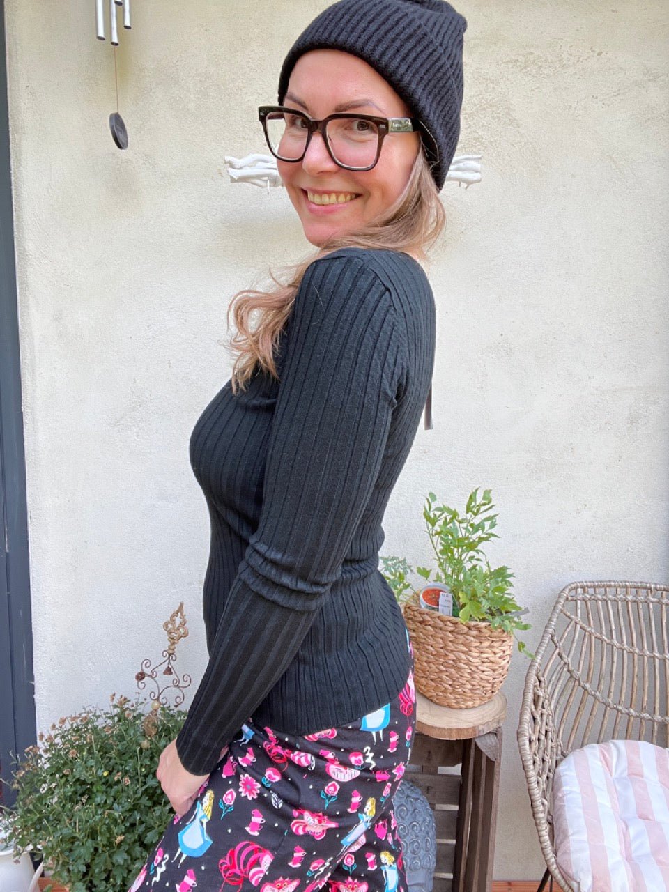 Pulli Cleo Schwarz - FROLLEIN KÄTHE Shop