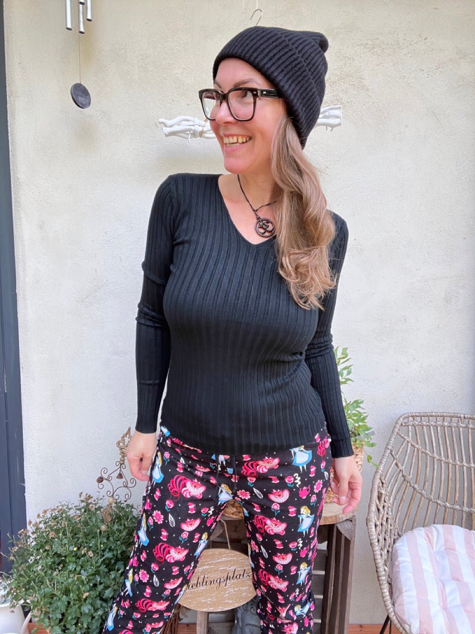 Pulli Cleo Schwarz - FROLLEIN KÄTHE Shop