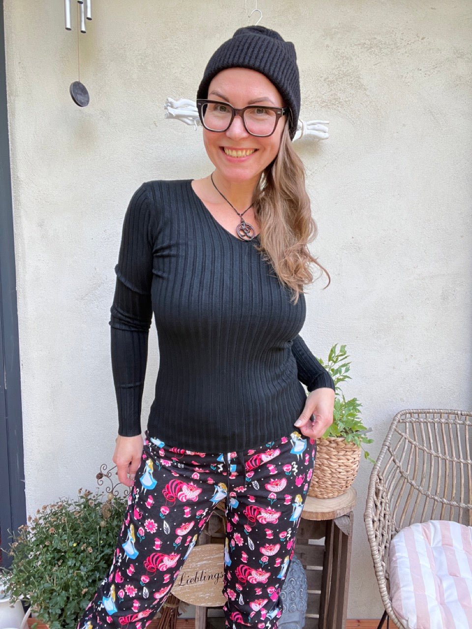 Pulli Cleo Schwarz - FROLLEIN KÄTHE Shop