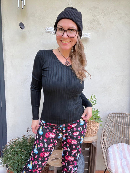 Pulli Cleo Schwarz - FROLLEIN KÄTHE Shop