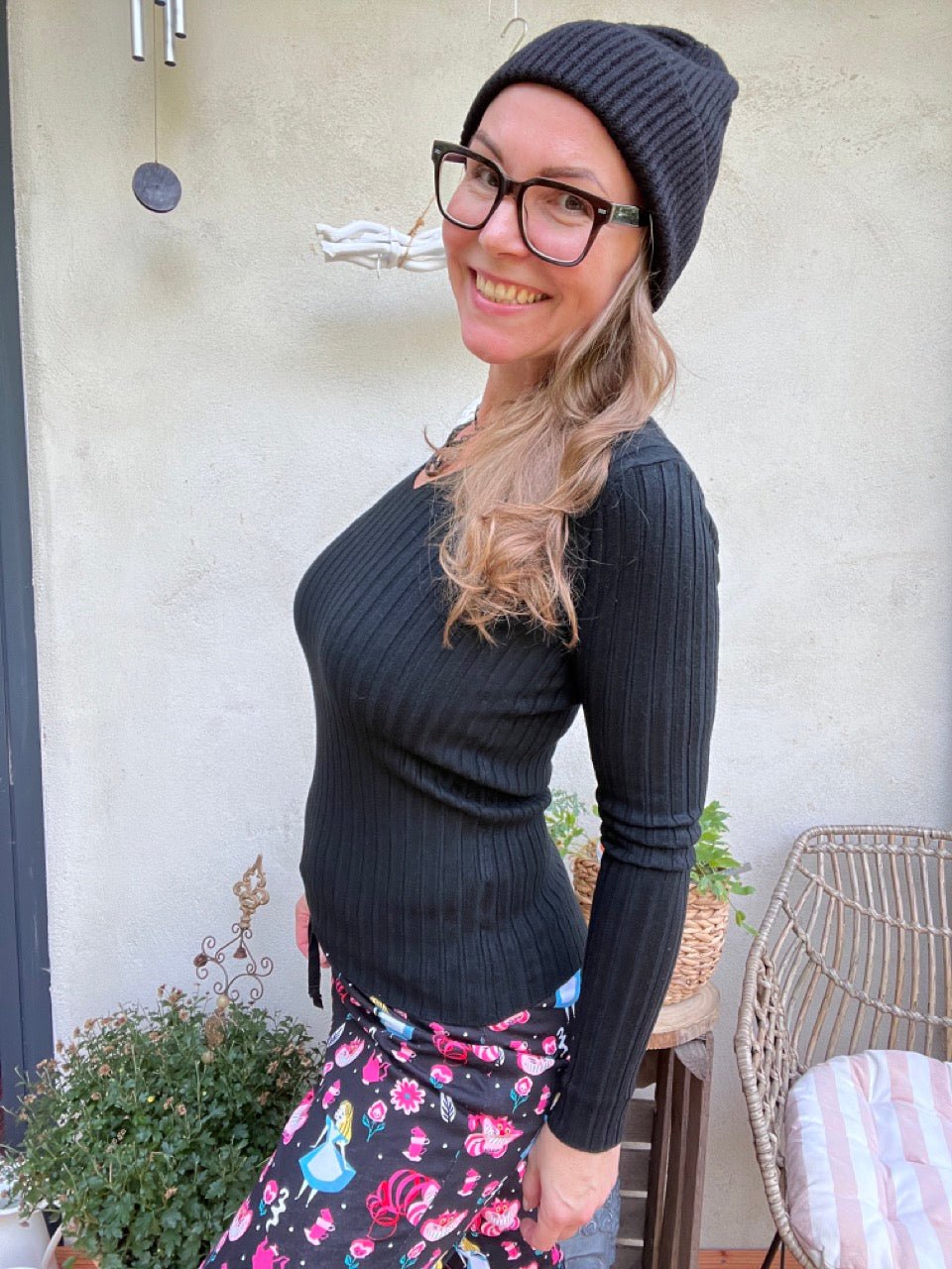 Pulli Cleo Schwarz - FROLLEIN KÄTHE Shop