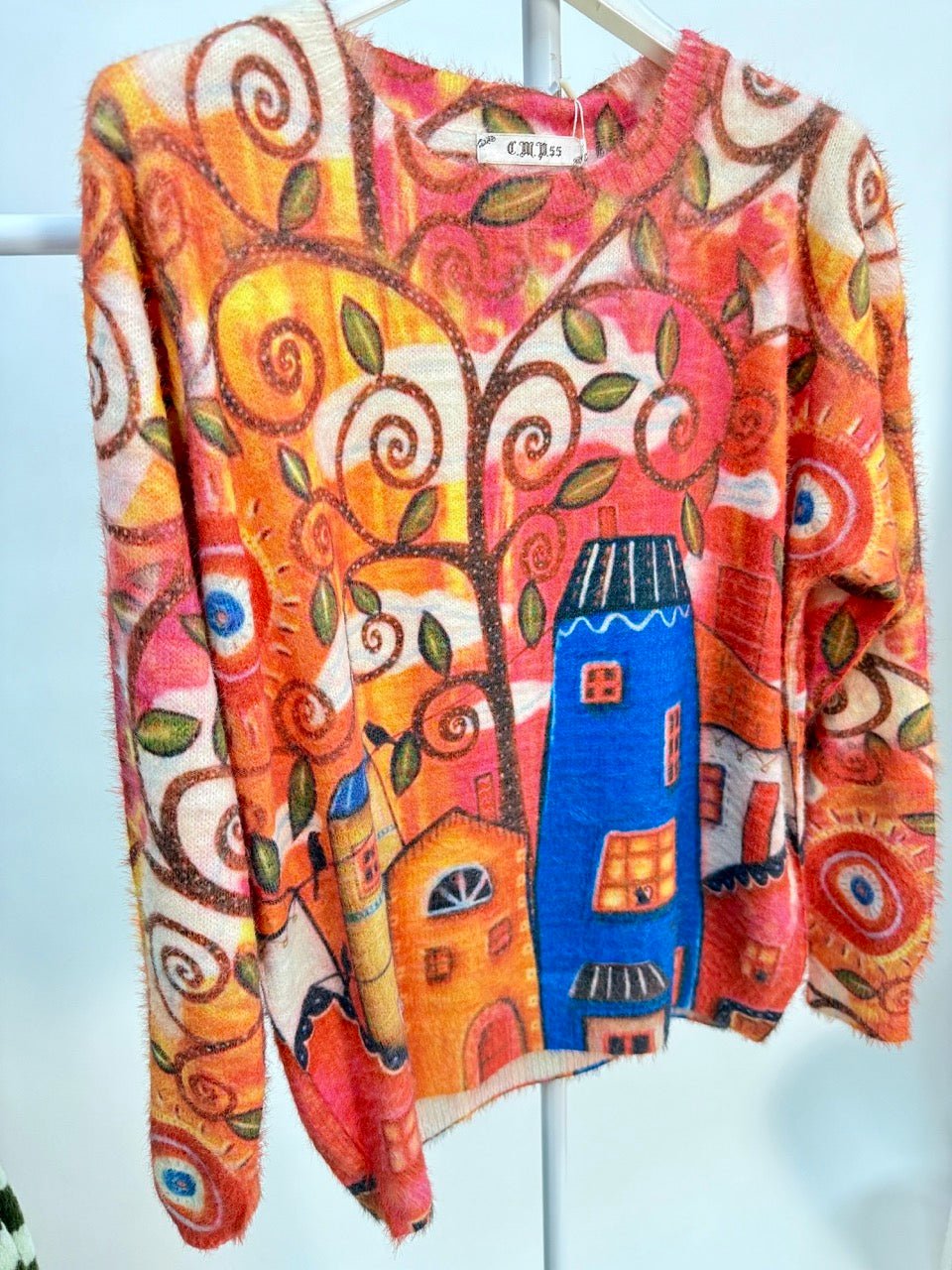 Pulli Color Edition Home Koralle - FROLLEIN KÄTHE Shop