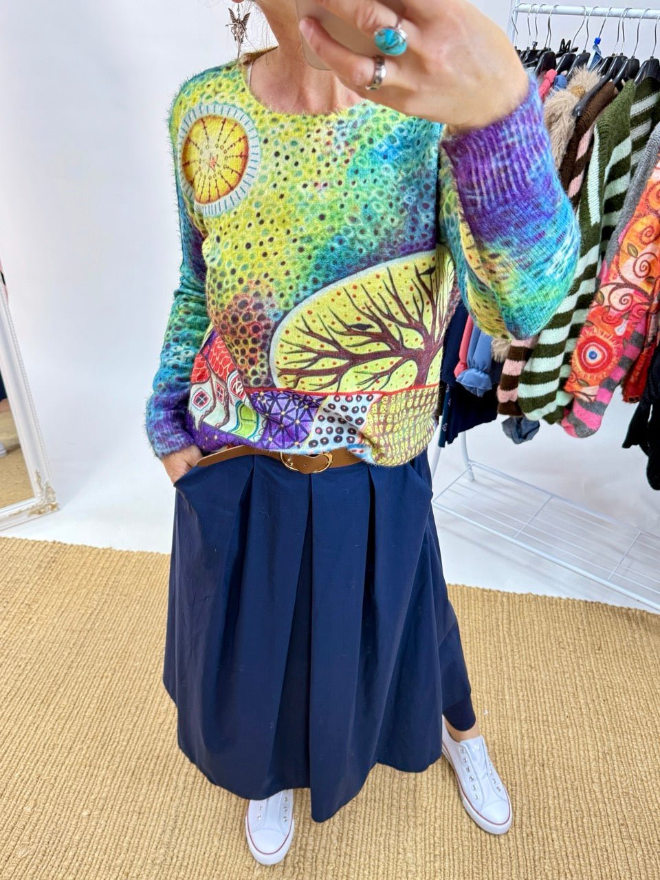 Pulli Color Edition Türkis - FROLLEIN KÄTHE Shop