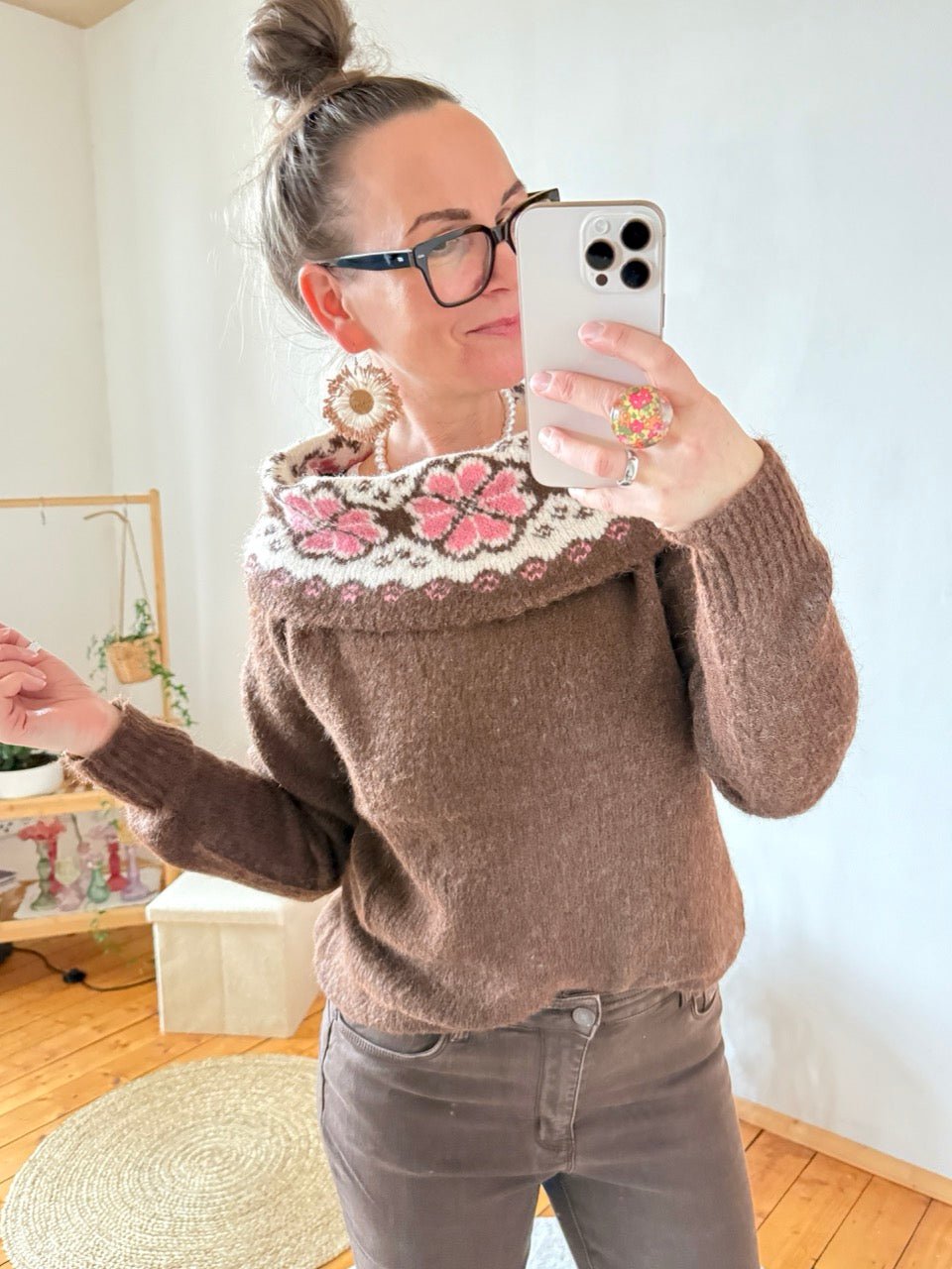 Pulli Florenz Nugat - FROLLEIN KÄTHE Shop