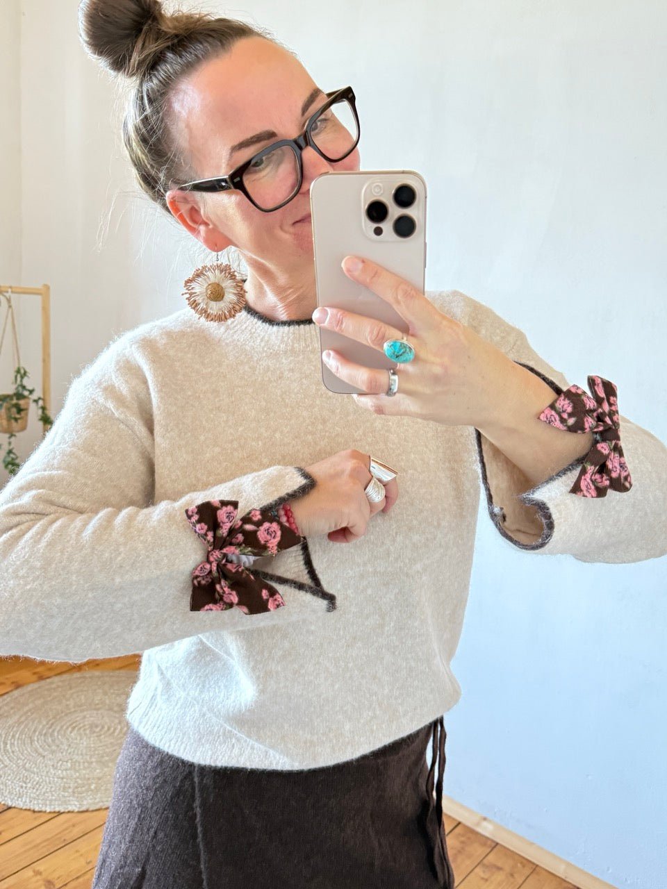 Pulli Gerda Milchkaffee - FROLLEIN KÄTHE Shop