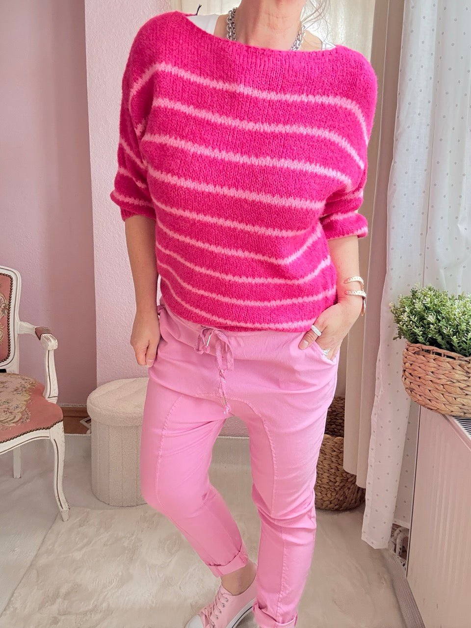 Pulli Good Day Fuchsia - FROLLEIN KÄTHE Shop