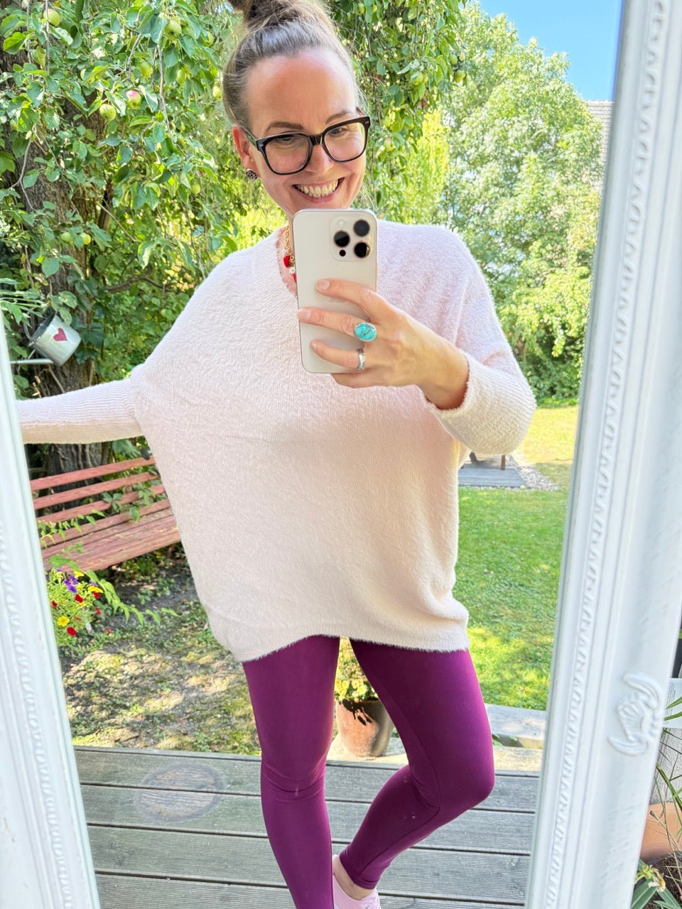 Pulli Herzmoment Zart Rose - FROLLEIN KÄTHE Shop