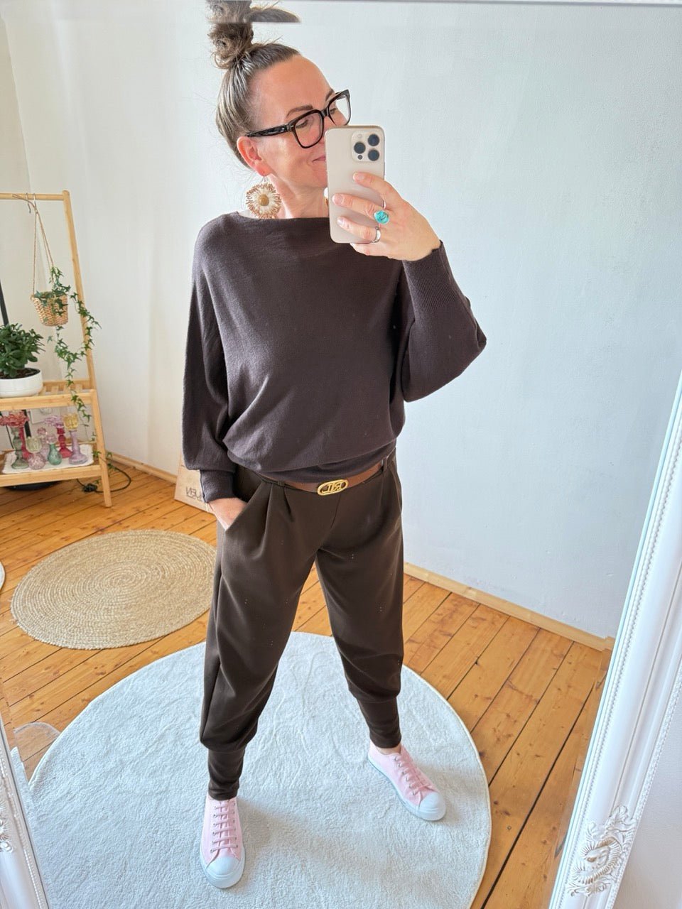 Pulli Kuschelglück Chocolate - FROLLEIN KÄTHE Shop