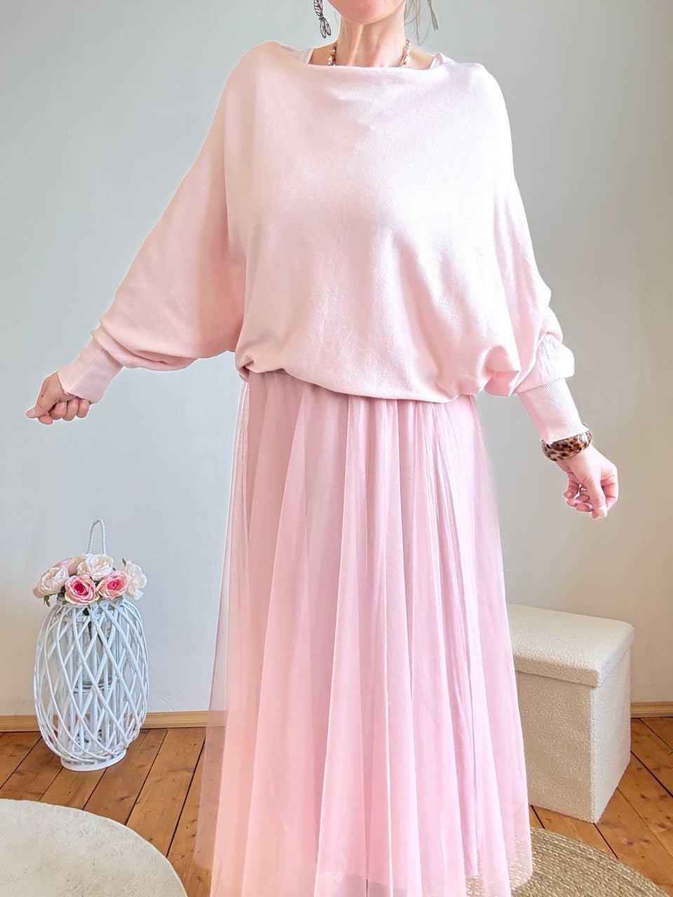 Pulli Kuschelglück Zart Rose - FROLLEIN KÄTHE Shop