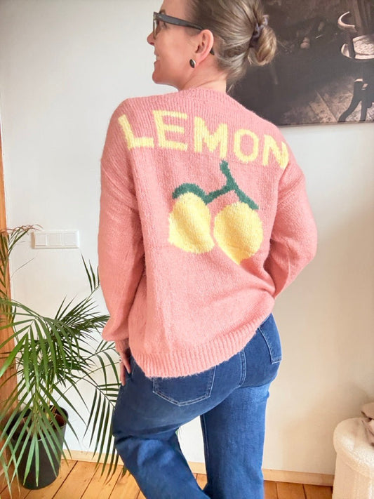 Pulli Lemon Lachs - FROLLEIN KÄTHE Shop
